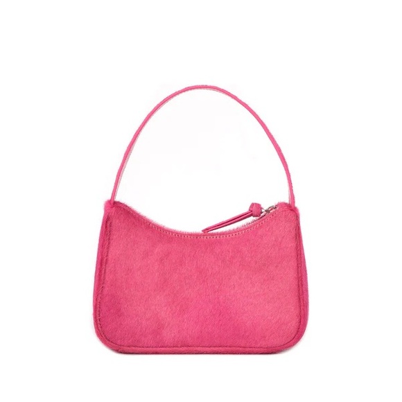 Brandon Blackwood Syl Bag- Pink Ponyhair - Picture 5 of 6